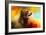 Colorful Expressions Grizzly Bear 2-Jai Johnson-Framed Giclee Print