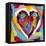 Colorful Expressions III-Carolee Vitaletti-Framed Stretched Canvas