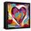 Colorful Expressions IV-Carolee Vitaletti-Framed Stretched Canvas