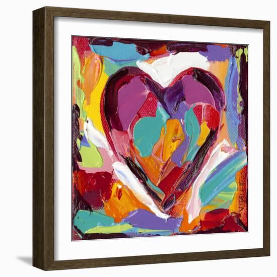 Colorful Expressions IV-Carolee Vitaletti-Framed Art Print