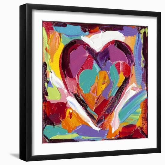 Colorful Expressions IV-Carolee Vitaletti-Framed Art Print