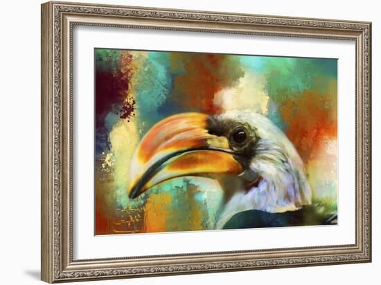 Colorful Expressions Toucan-Jai Johnson-Framed Giclee Print