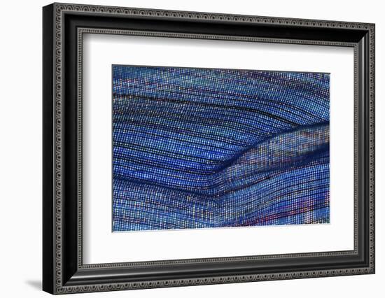 Colorful fabric detail.-Zandria Muench Beraldo-Framed Photographic Print