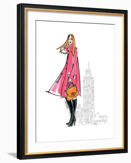 Colorful Fashion I-Anne Tavoletti-Framed Premium Giclee Print