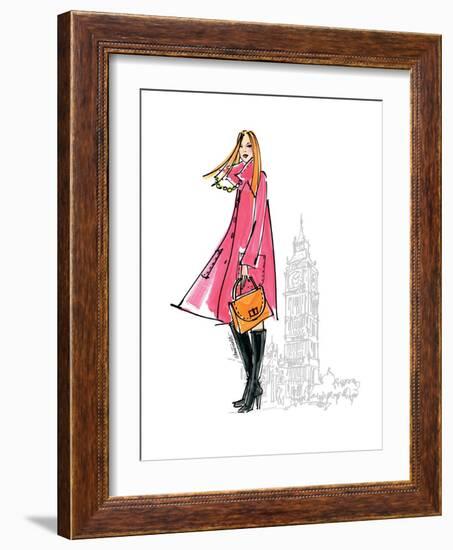 Colorful Fashion I-Anne Tavoletti-Framed Premium Giclee Print