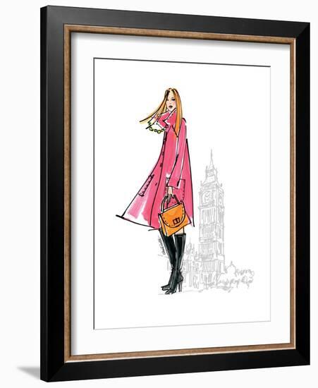 Colorful Fashion I-Anne Tavoletti-Framed Premium Giclee Print