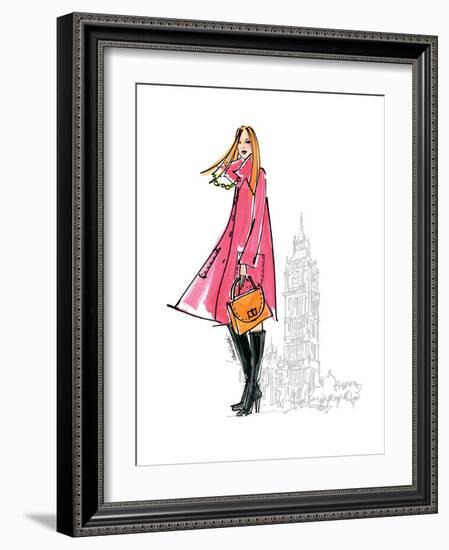 Colorful Fashion I-Anne Tavoletti-Framed Premium Giclee Print