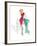 Colorful Fashion III-Anne Tavoletti-Framed Premium Giclee Print