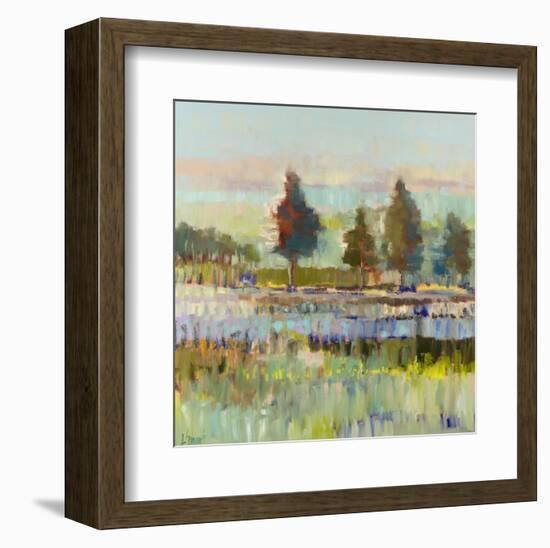 Colorful Fields-Libby Smart-Framed Art Print