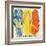 Colorful Flip Flops-Mary Escobedo-Framed Art Print