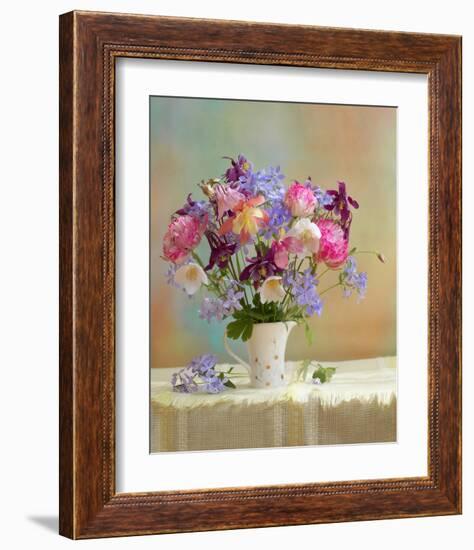 Colorful Flower Stilllife-null-Framed Art Print