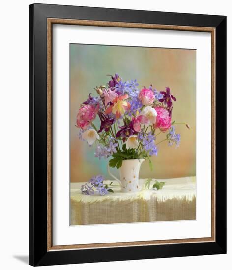 Colorful Flower Stilllife-null-Framed Art Print