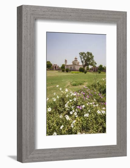 Colorful Flowers Bloom in the Garden Chahar Bagh-Roberto Moiola-Framed Photographic Print