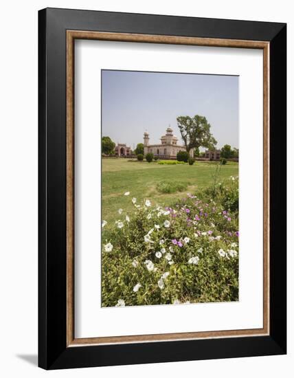 Colorful Flowers Bloom in the Garden Chahar Bagh-Roberto Moiola-Framed Photographic Print