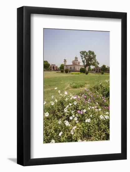 Colorful Flowers Bloom in the Garden Chahar Bagh-Roberto Moiola-Framed Photographic Print