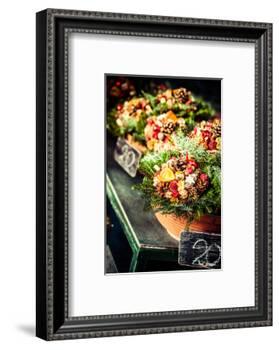 Colorful Flowers in A Flower Shop on A Market-Curioso Travel Photography-Framed Photographic Print
