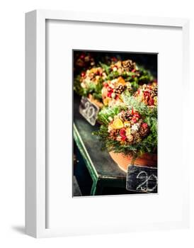 Colorful Flowers in A Flower Shop on A Market-Curioso Travel Photography-Framed Photographic Print