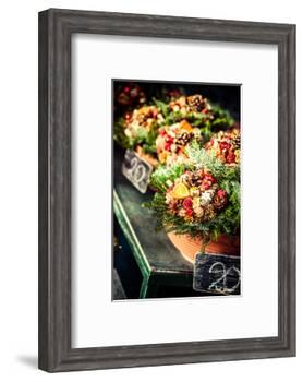 Colorful Flowers in A Flower Shop on A Market-Curioso Travel Photography-Framed Photographic Print