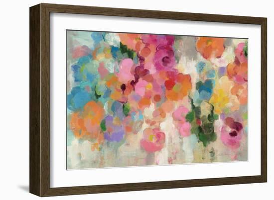 Colorful Garden I Crop-Silvia Vassileva-Framed Premium Giclee Print