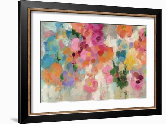 Colorful Garden I Crop-Silvia Vassileva-Framed Premium Giclee Print