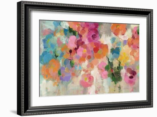 Colorful Garden I Crop-Silvia Vassileva-Framed Premium Giclee Print