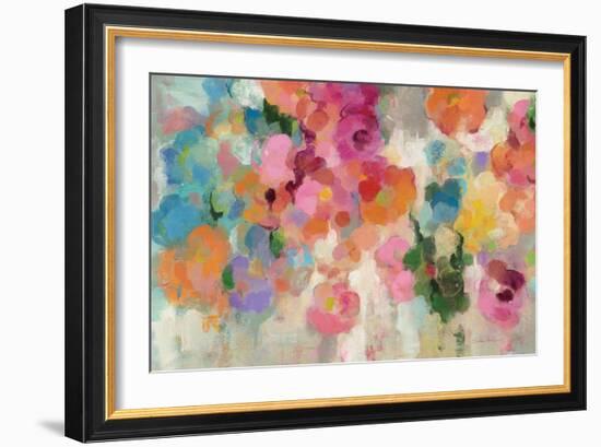 Colorful Garden I Crop-Silvia Vassileva-Framed Premium Giclee Print