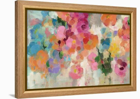 Colorful Garden I Crop-Silvia Vassileva-Framed Stretched Canvas