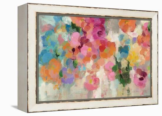 Colorful Garden I Crop-Silvia Vassileva-Framed Stretched Canvas