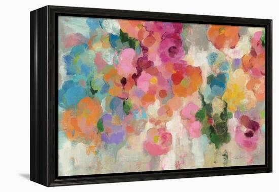 Colorful Garden I Crop-Silvia Vassileva-Framed Stretched Canvas