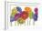Colorful Gerbera Daisies-Carol Rowan-Framed Premium Giclee Print