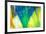 Colorful glass with blurred motion effect.-Stuart Westmorland-Framed Premium Photographic Print