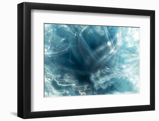 Colorful glass with blurred motion effect.-Stuart Westmorland-Framed Photographic Print