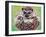 Colorful Hedgehog II-Carolee Vitaletti-Framed Art Print