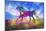 Colorful Horse-Ata Alishahi-Mounted Giclee Print