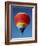 Colorful Hot Air Balloon in Sky, Albuquerque, New Mexico, USA-null-Framed Photographic Print