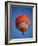 Colorful Hot Air Balloon in Sky, Albuquerque, New Mexico, USA-null-Framed Photographic Print