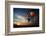 Colorful Hot Air Balloon is Flying at Sunrise-rozbyshaka-Framed Photographic Print