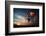 Colorful Hot Air Balloon is Flying at Sunrise-rozbyshaka-Framed Photographic Print