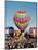 Colorful Hot Air Balloons, Albuquerque Balloon Fiesta, Albuquerque, New Mexico, USA-null-Mounted Photographic Print