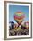 Colorful Hot Air Balloons, Albuquerque Balloon Fiesta, Albuquerque, New Mexico, USA-null-Framed Photographic Print