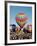 Colorful Hot Air Balloons, Albuquerque Balloon Fiesta, Albuquerque, New Mexico, USA-null-Framed Photographic Print