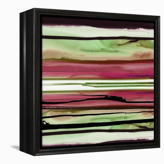 Colorful Ink Wash 1A-Tracy Hiner-Framed Premier Image Canvas