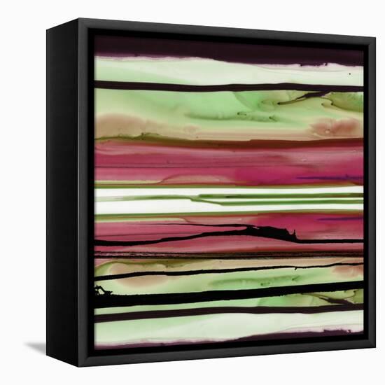 Colorful Ink Wash 1A-Tracy Hiner-Framed Premier Image Canvas