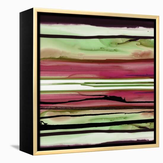 Colorful Ink Wash 1A-Tracy Hiner-Framed Premier Image Canvas