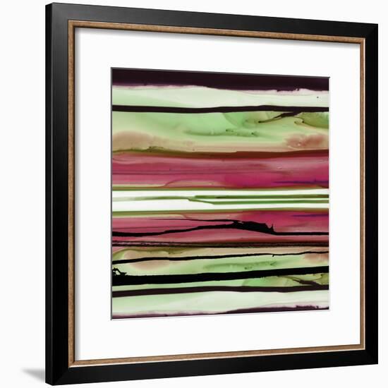 Colorful Ink Wash 1A-Tracy Hiner-Framed Giclee Print