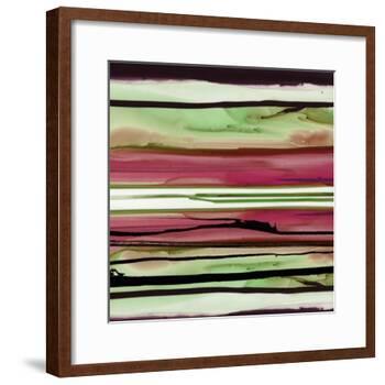 Colorful Ink Wash 1A-Tracy Hiner-Framed Giclee Print