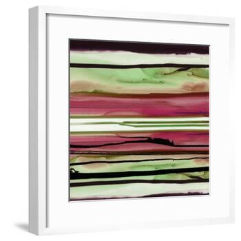 Colorful Ink Wash 1A-Tracy Hiner-Framed Giclee Print