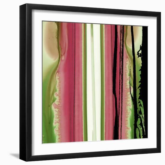 Colorful Ink Wash 4A-Tracy Hiner-Framed Giclee Print