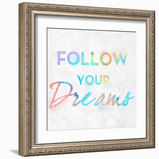 Colorful Inspirational Watercolors I-SD Graphics Studio-Framed Art Print