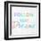 Colorful Inspirational Watercolors I-SD Graphics Studio-Framed Art Print